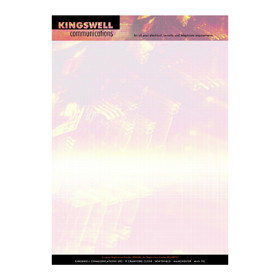 Kingswell letterhead design