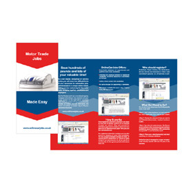 motor trade leaflet