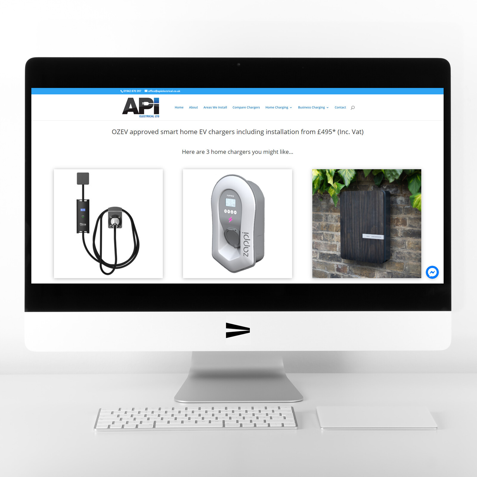WordPress web design for APi