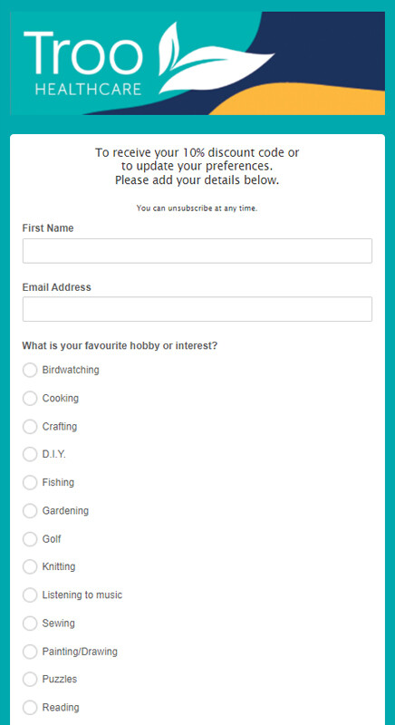MailChimp sign up form design